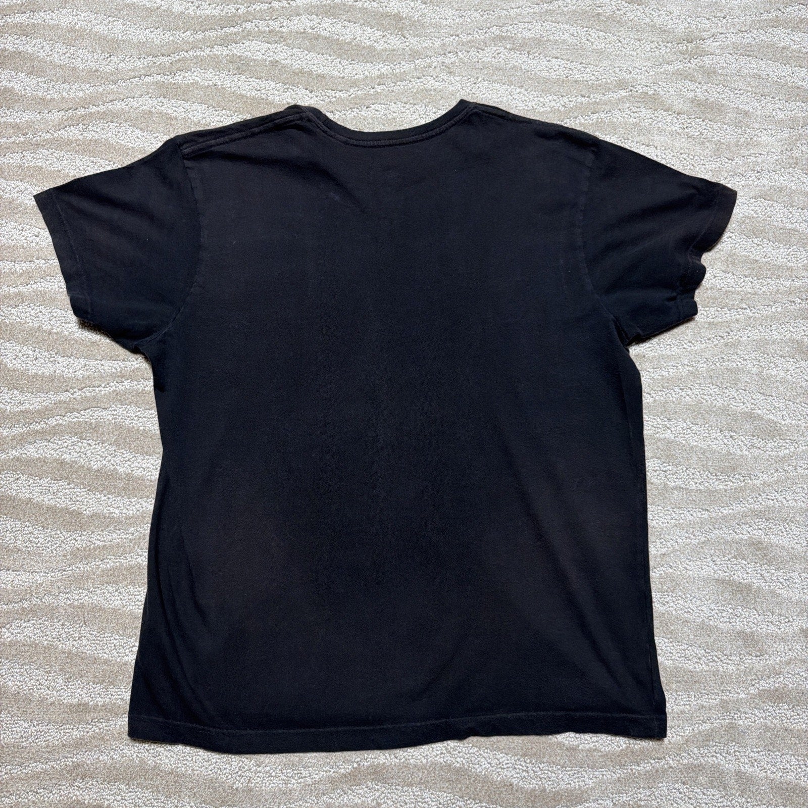 HUSTLE GANG BEATS AMONG US EST. 2003 HENDRIX GRAPHIC T-SHIRT FADED 2XL
