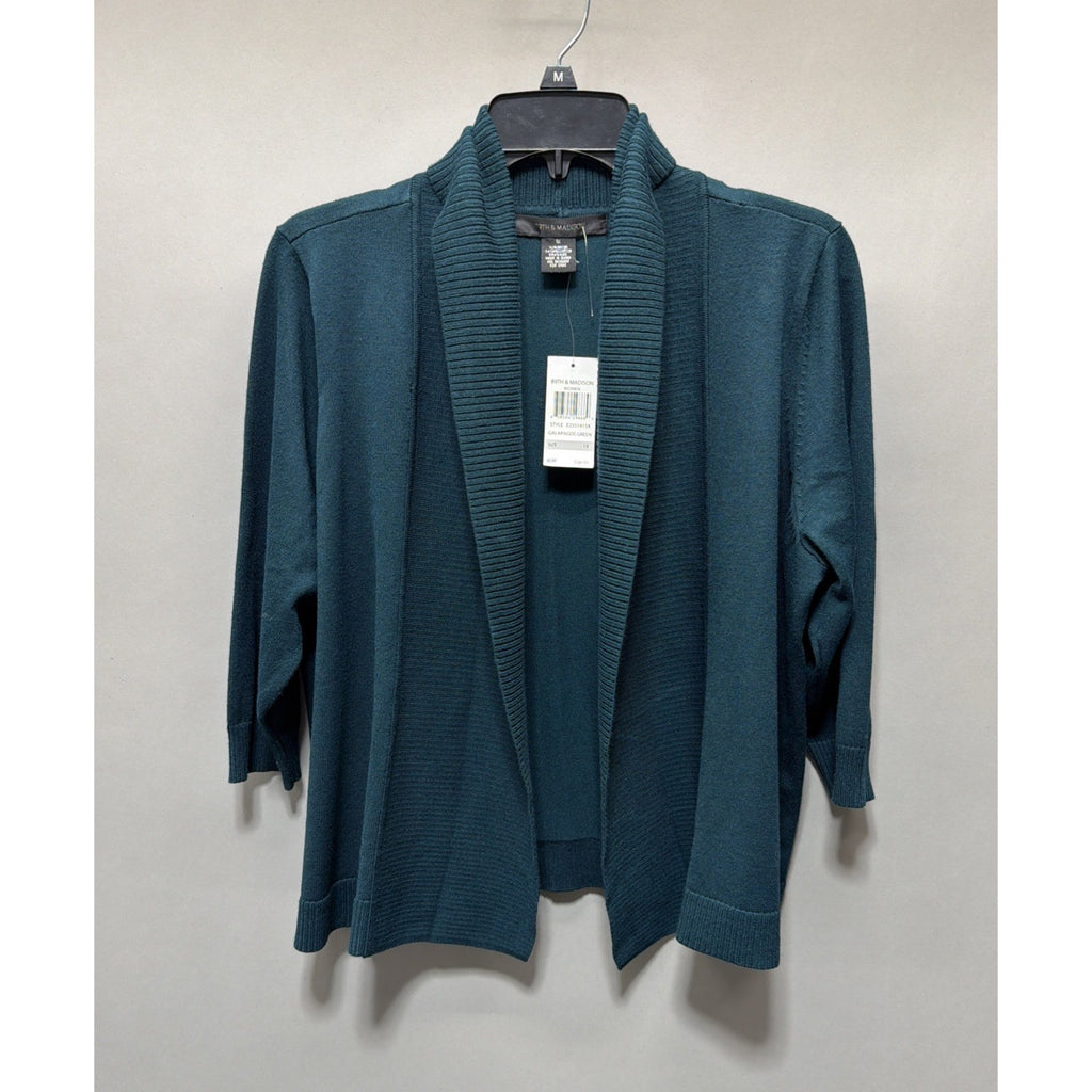 89th & Madison Women’s Plus 1X Open Cardigan Sweater NWT