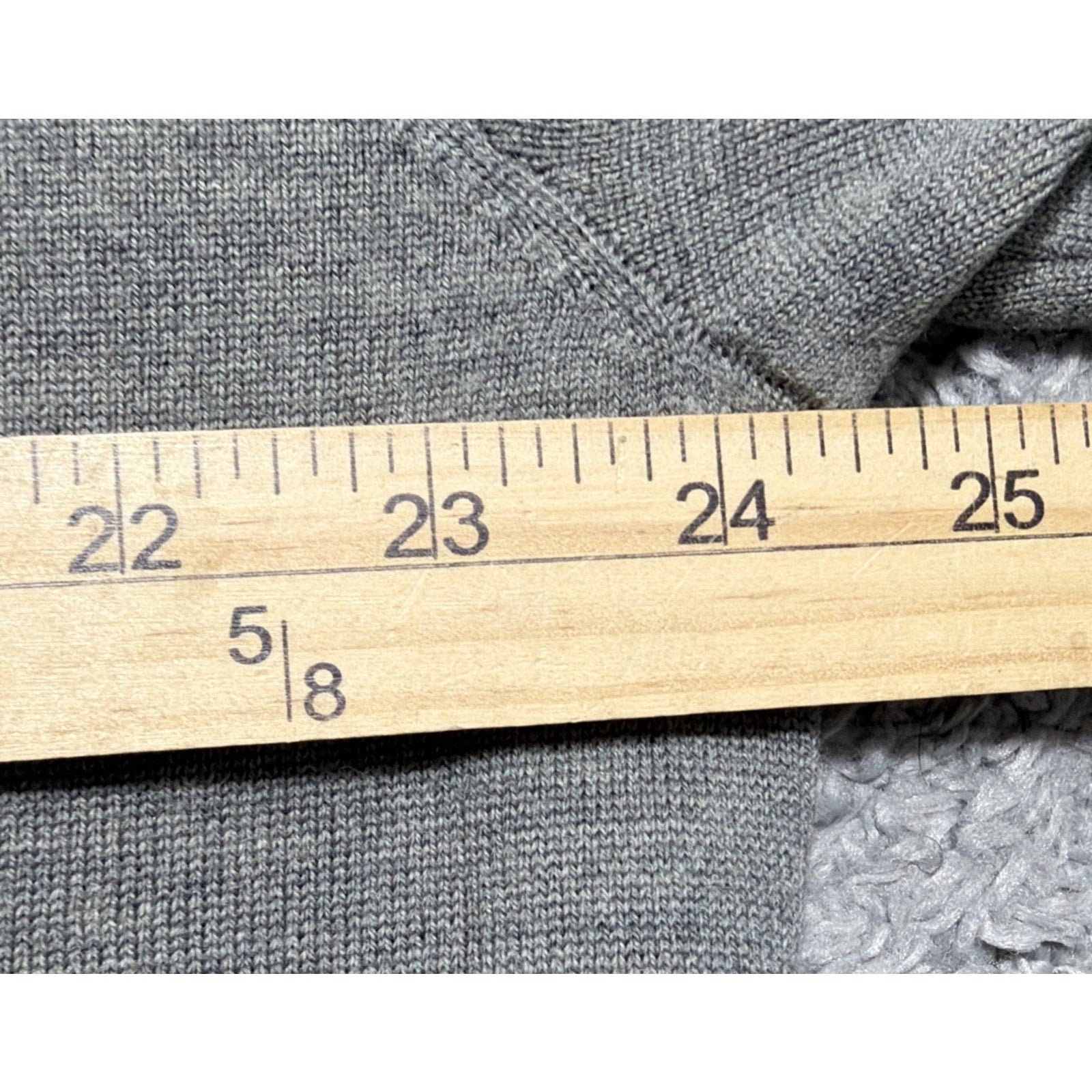 Polo Ralph Lauren Sweater Mens Size XXL Gray 100% Merino Wool Knit Pullover
