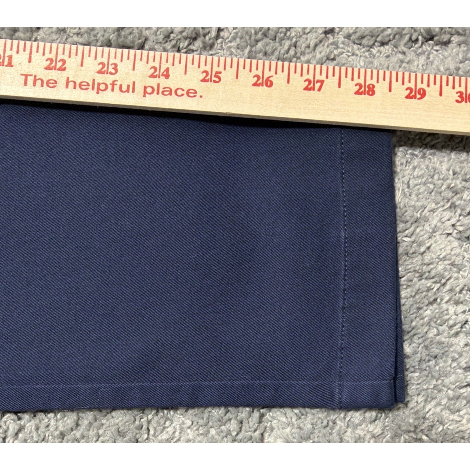 J Crew Crewcuts Youth 14 NEW Navy Blue Slim Chino Pants Button Front 29x28.5