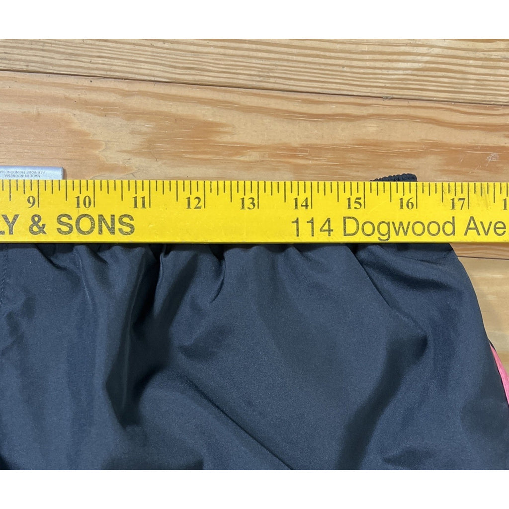 Y2K Adidas Pink Three Stripe Windbreaker Jogger Pants Zip Ankle Size XL