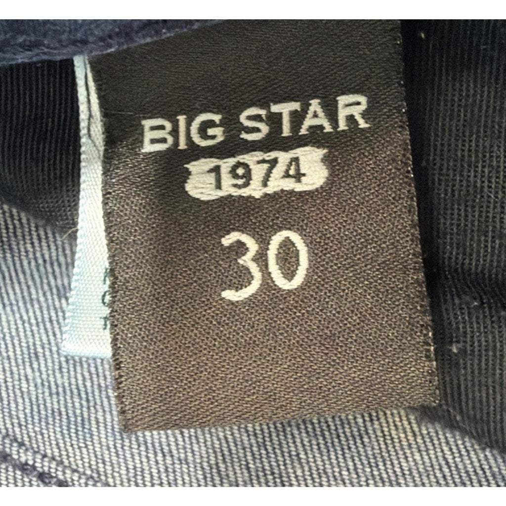 Big Star Alex Skinny Jeans Women's 30 Dark Wash Blue Stretch Denim Pant