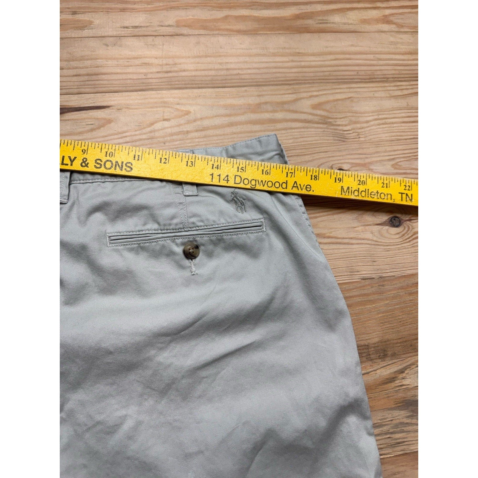 Polo Sport Ralph Lauren 100% Cotton Shorts Size Mens 32 Flat Front