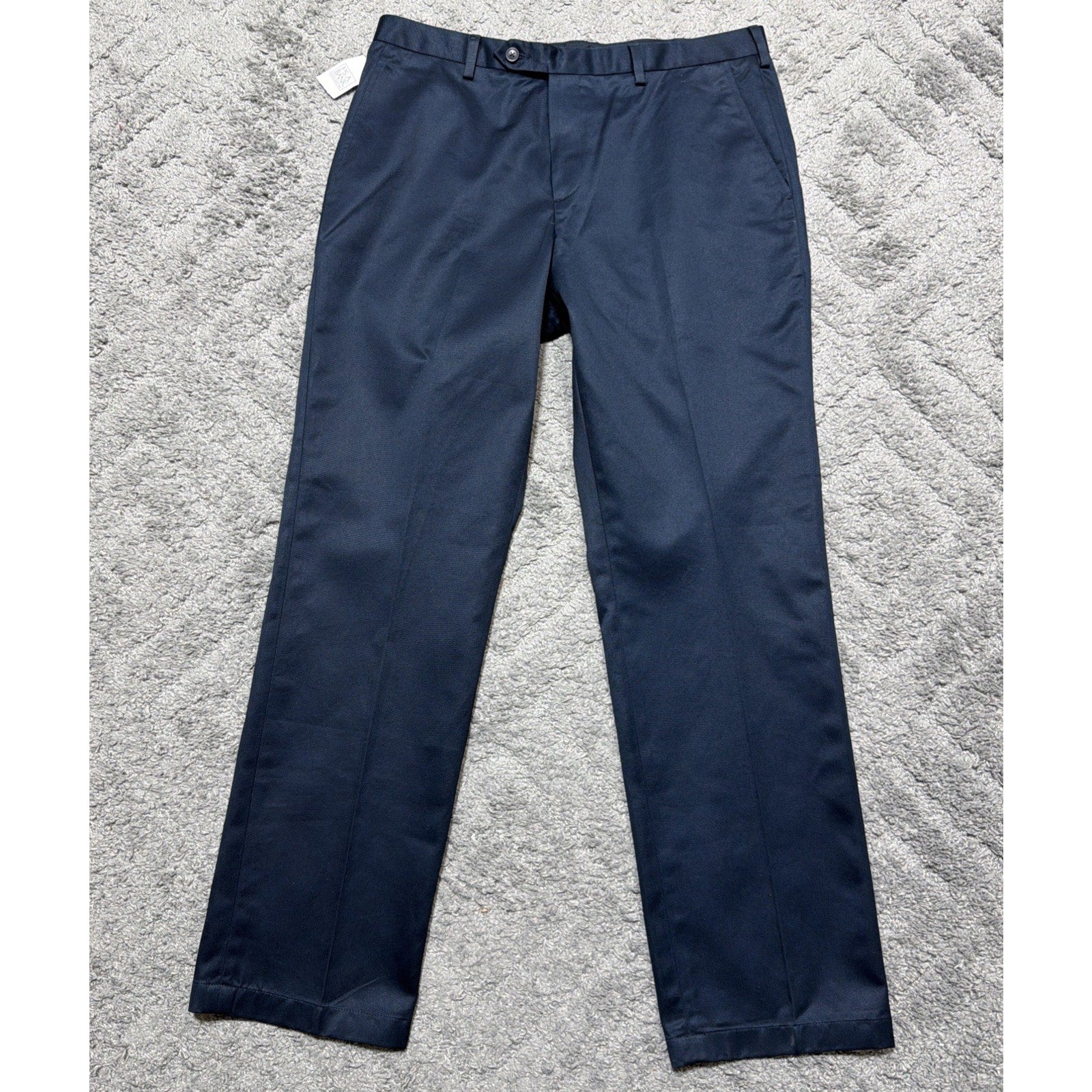 Jos. A. Bank Traveler Performance Tailored Fit Dress Pants Men 34x31 Blue NEW