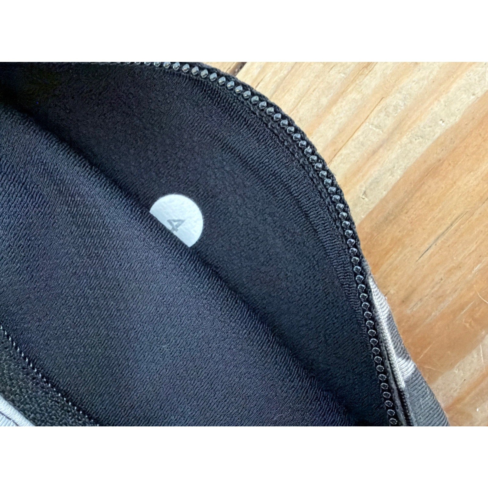 LULULEMON PACE RIVAL CROP PANTS Heathered Black So Fly Butterfly sz 4 23”