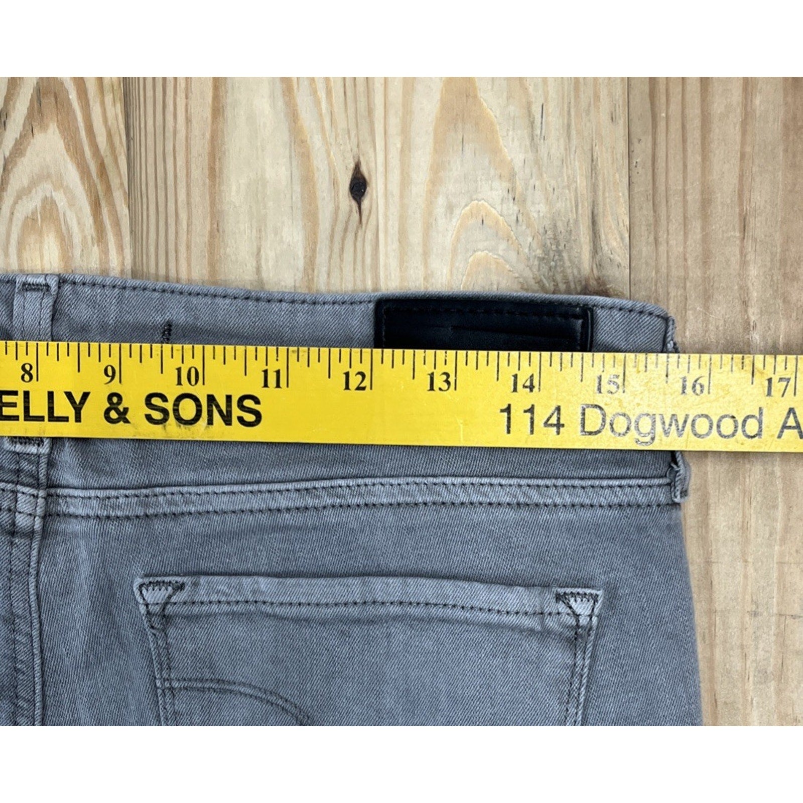 Big Star Alex Skinny Jeans Womens Size 29 Denim Grey Stretch