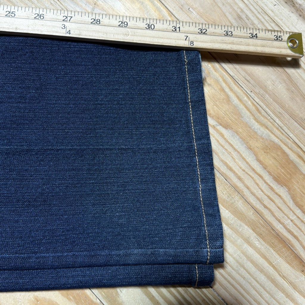Nine West Women's Size 10/29 High Rise Court Street Straight Leg Blue Jean