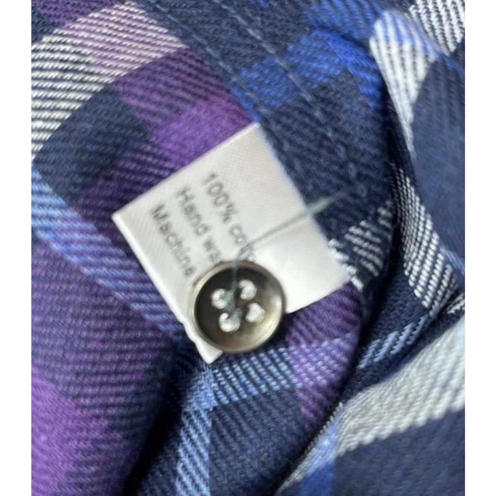 NWT Lilicherry Long Sleeve Plaid Flannel Button Up Shirt Size 8