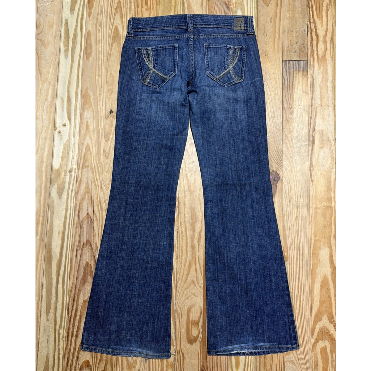 Women's Los Angeles iT Jeans Sophie Y2K Flare 28 Stretch (30x33) Embroidered