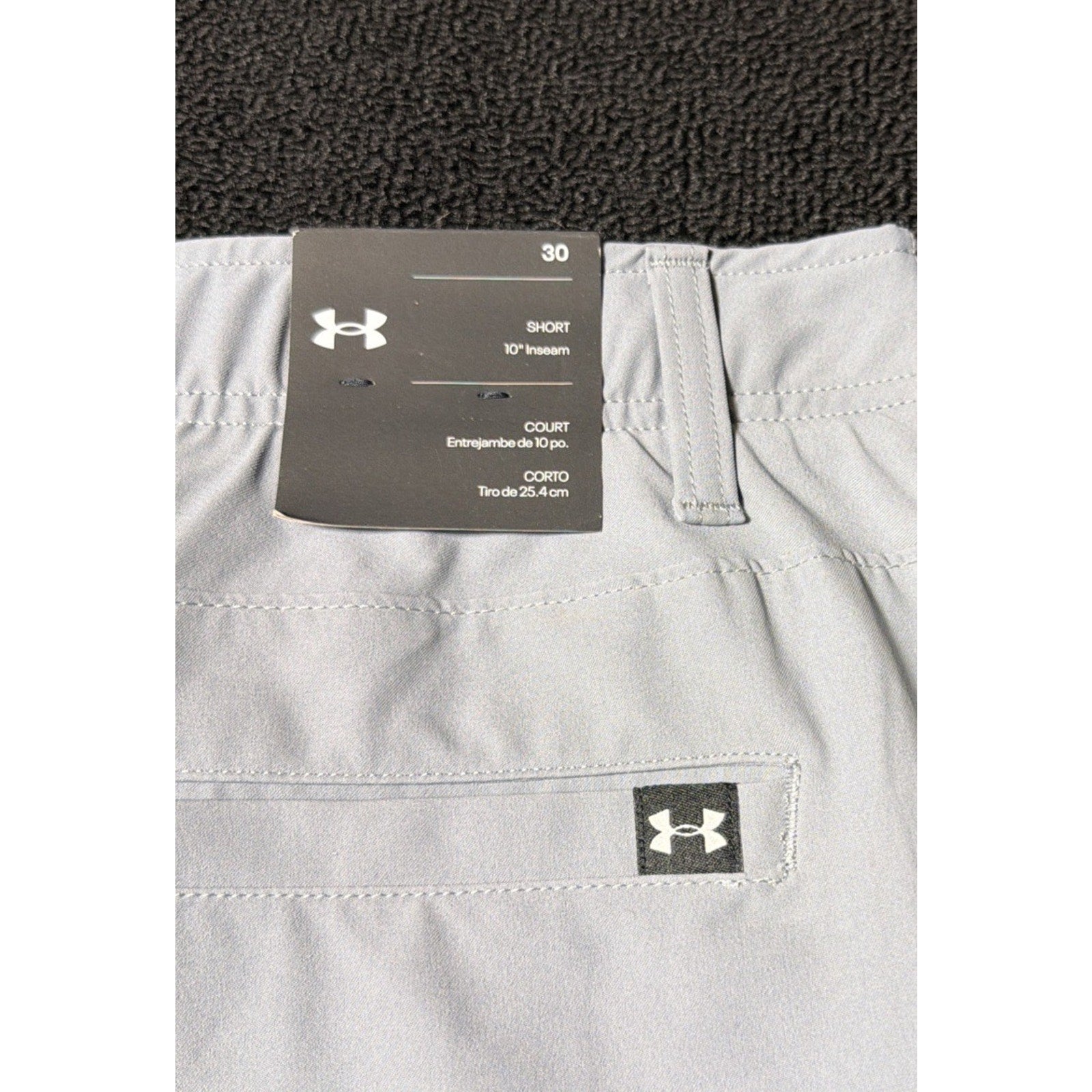 Under Armour Golf Shorts Mens 30 Blue UA Drive Performance 10" Inseam 1364409