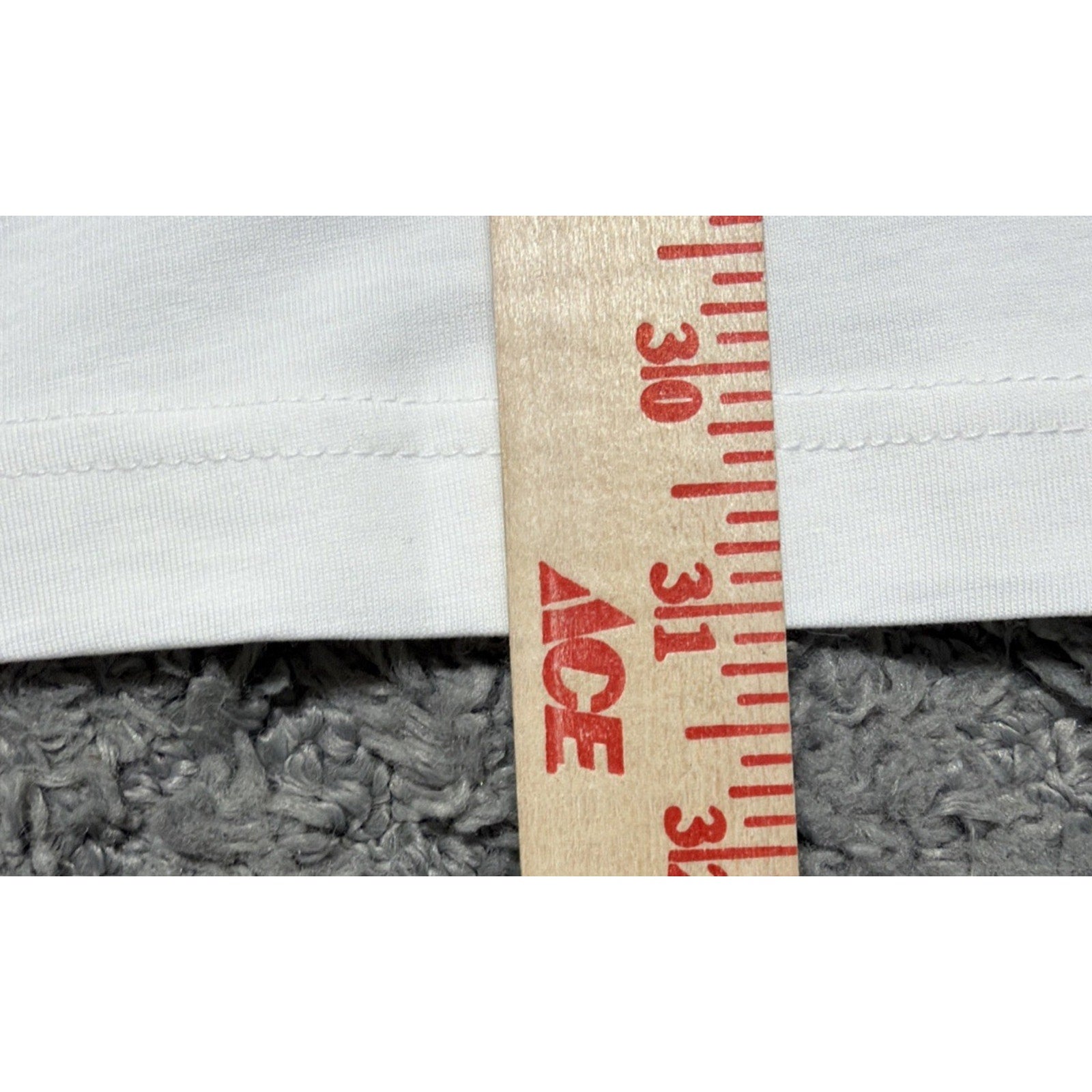 Nautica Men's Anchor Long Sleeve Solid Crew Neck T-Shirt XL Bright White NWT