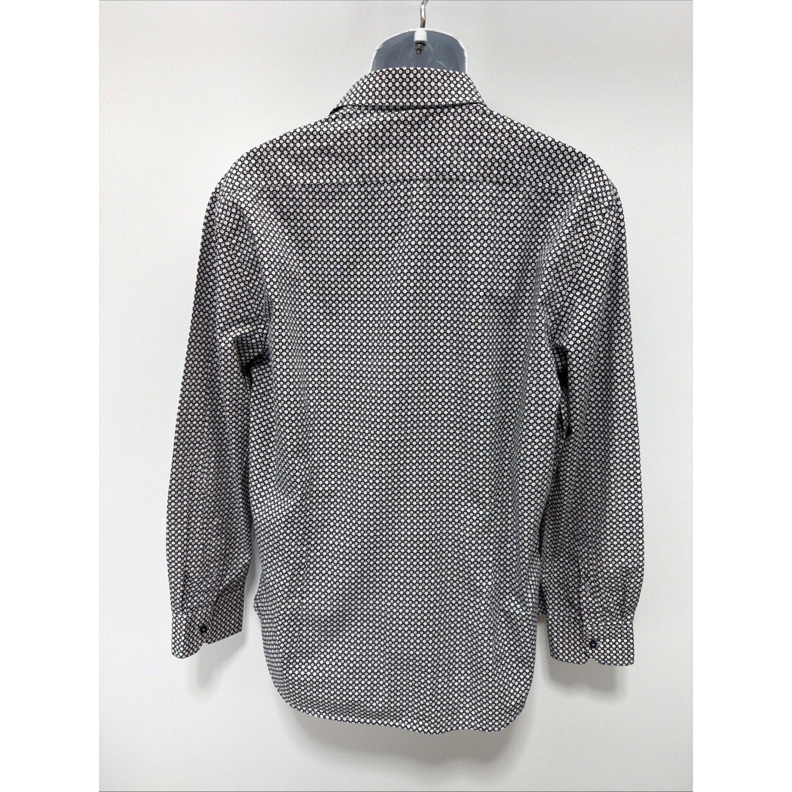 1 Like No Other London Mens Size 17 Long Sleeve Iridescent Button Up Dress Shirt