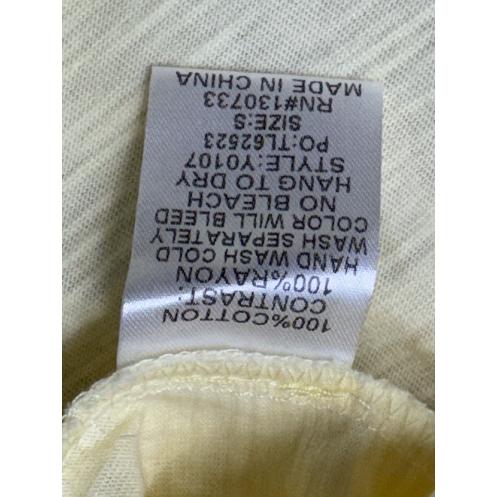 Umgee USA sleeveless Ruffled Top Yellow Women’s S Racerback