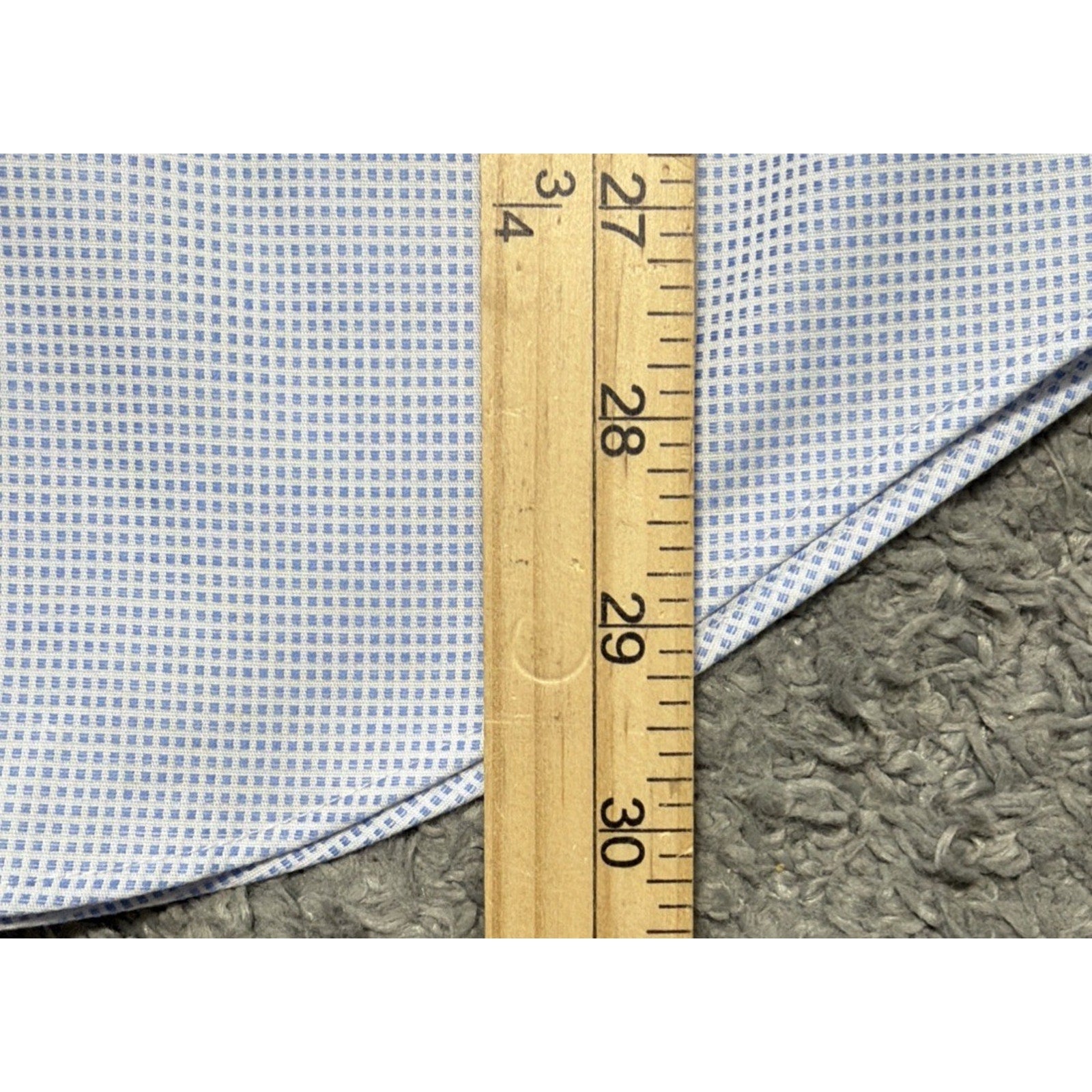 Calvin Klein Mens Infinite Wrinkle Free Slim Fit Stretch Blue Multi L NWT