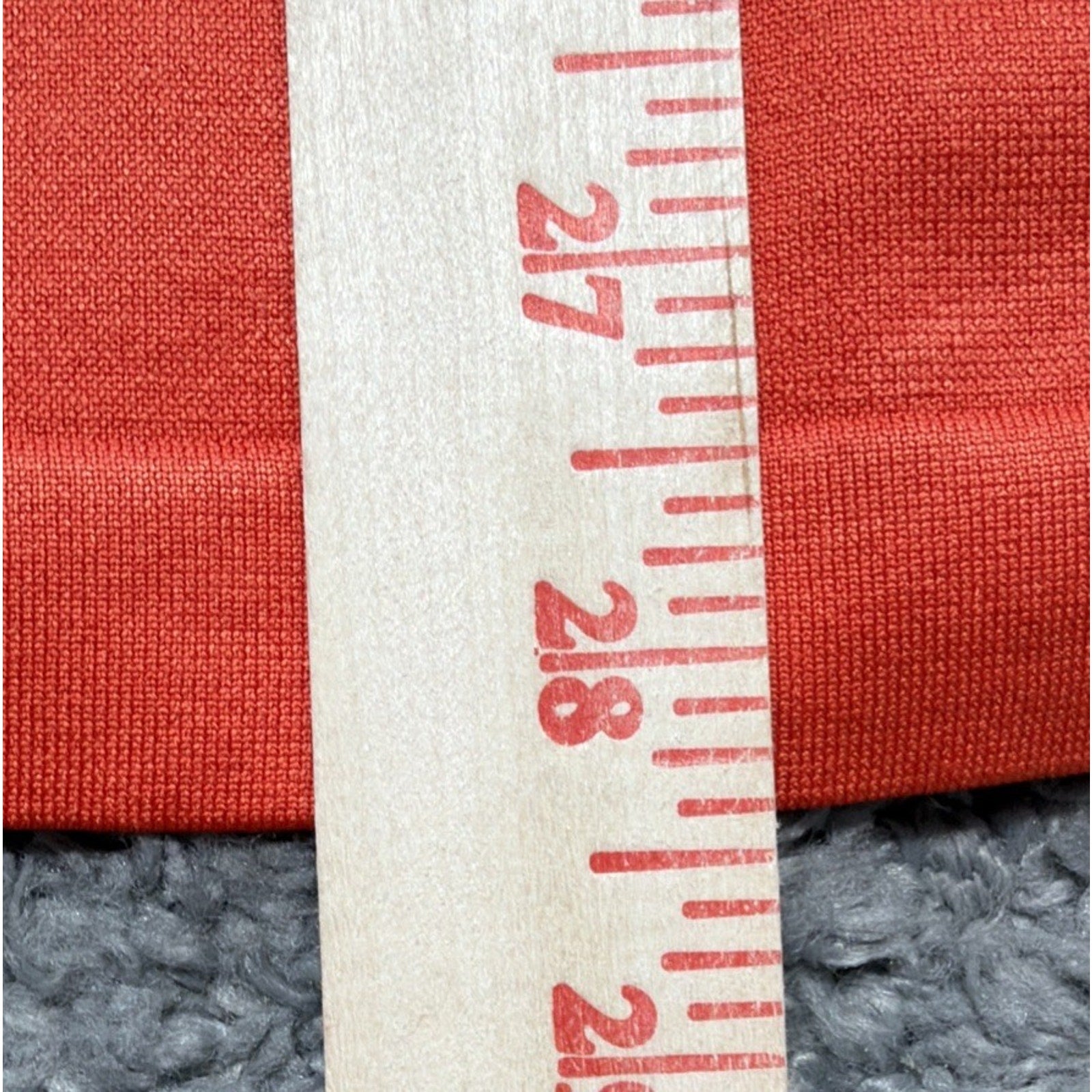 Nike Dri Fit Golf Long Sleeve 1/4 Zip Pullover Sweat Shirt Size Medium Orange