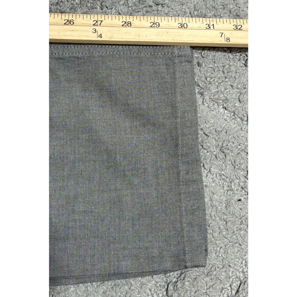 NWT Kenneth Cole Men's Pant Size 36x30 Gray Cotton Trouser