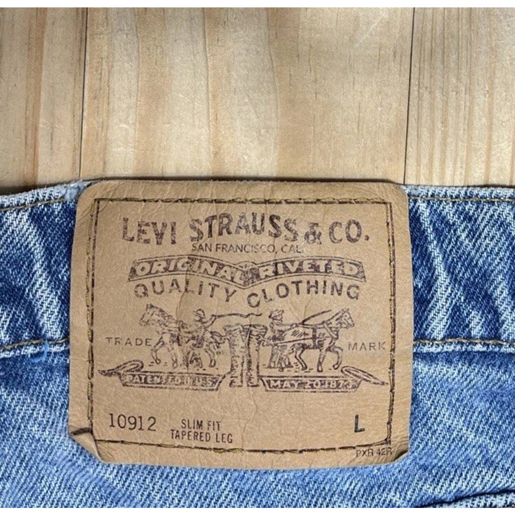 Vtg Levis 912 Jeans Womens 11 T Orange Tab Slim Fit Tapered Leg Denim Pants 1995