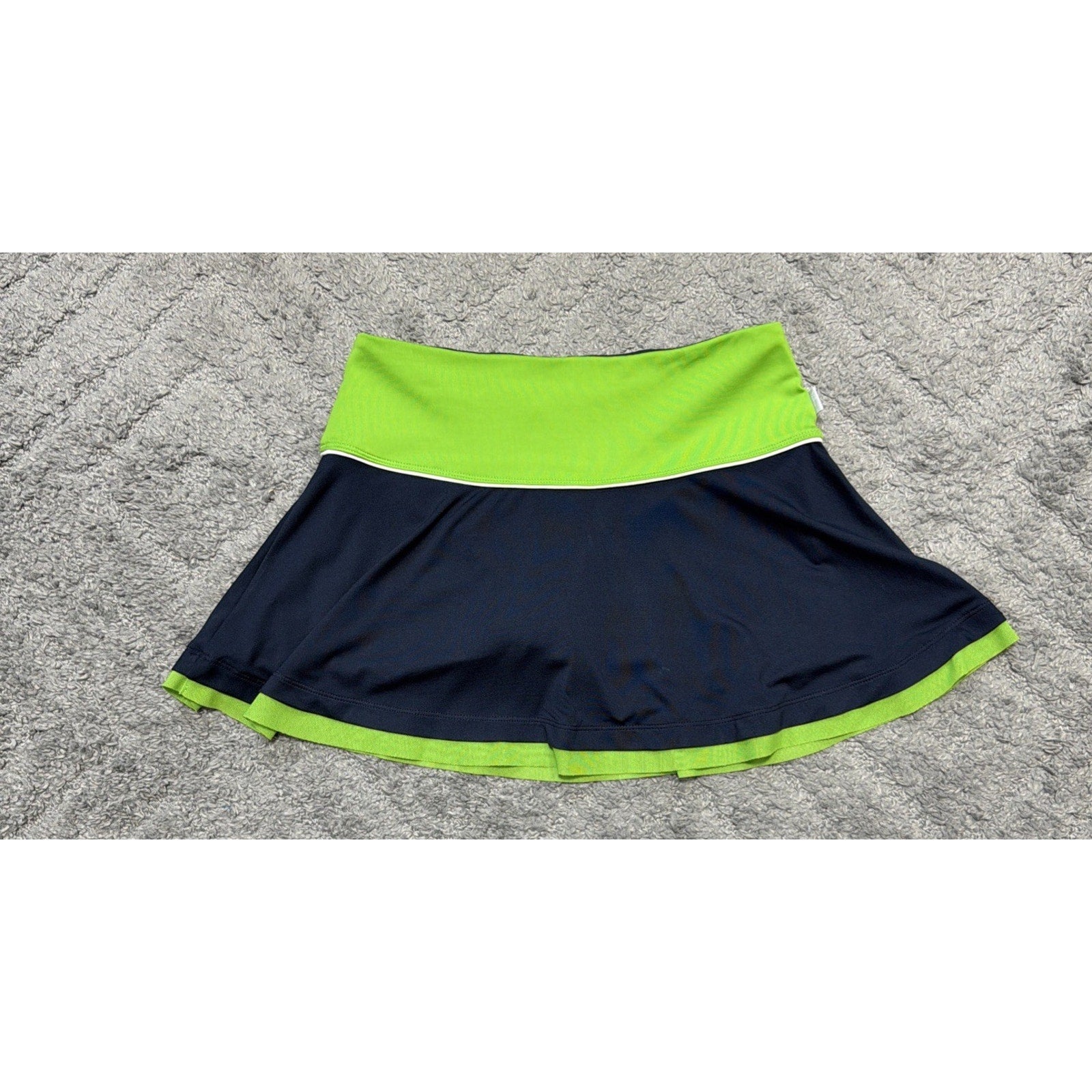 Nike Dri-Fit Victory Skort Women's S Green & Gray Tennis Golf Pickleball Skirt