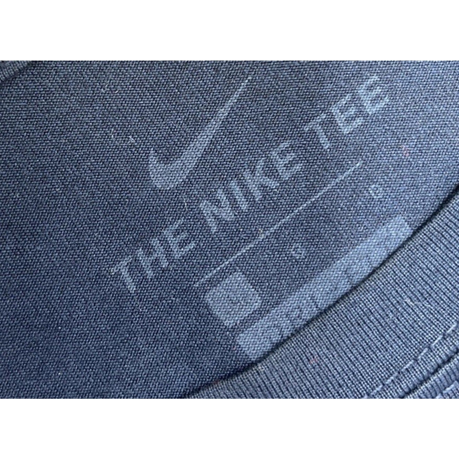 Michigan Wolverines Nike Dri Fit Tee Jordan T Shirt Mens Large Blue Short Sleeve