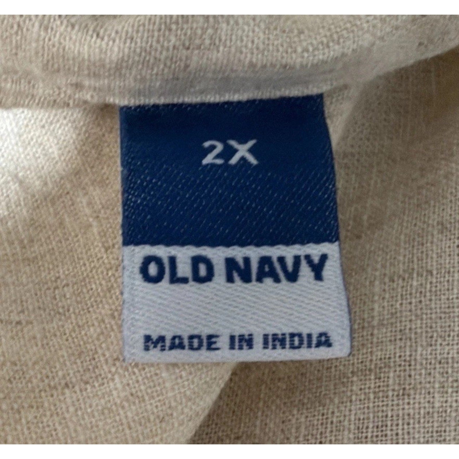 NWT Old Navy Womens Linen Blend V Neck Top Plus SIZE 2X