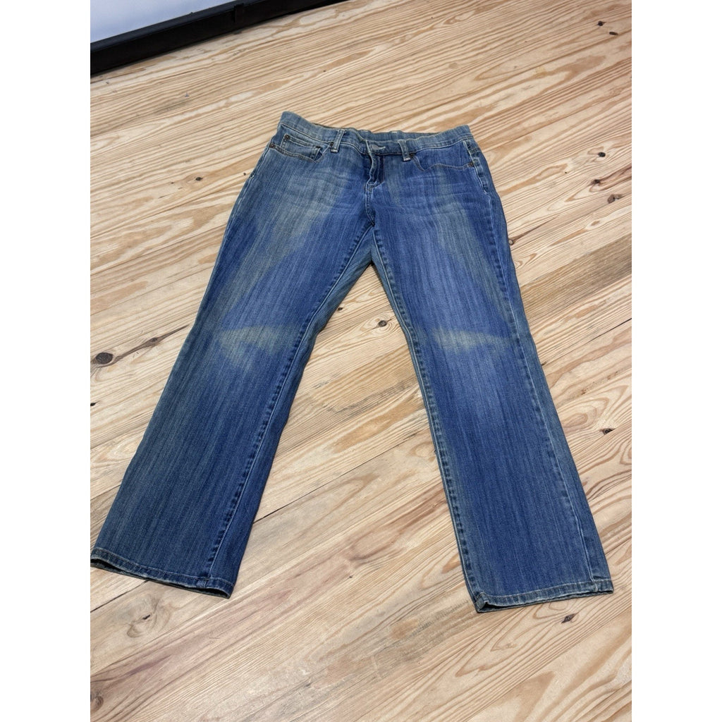 Y2K Lucky Brand Jeans Louise Easy Rider Low Bootcut Blue Jeans Women’s Size 29