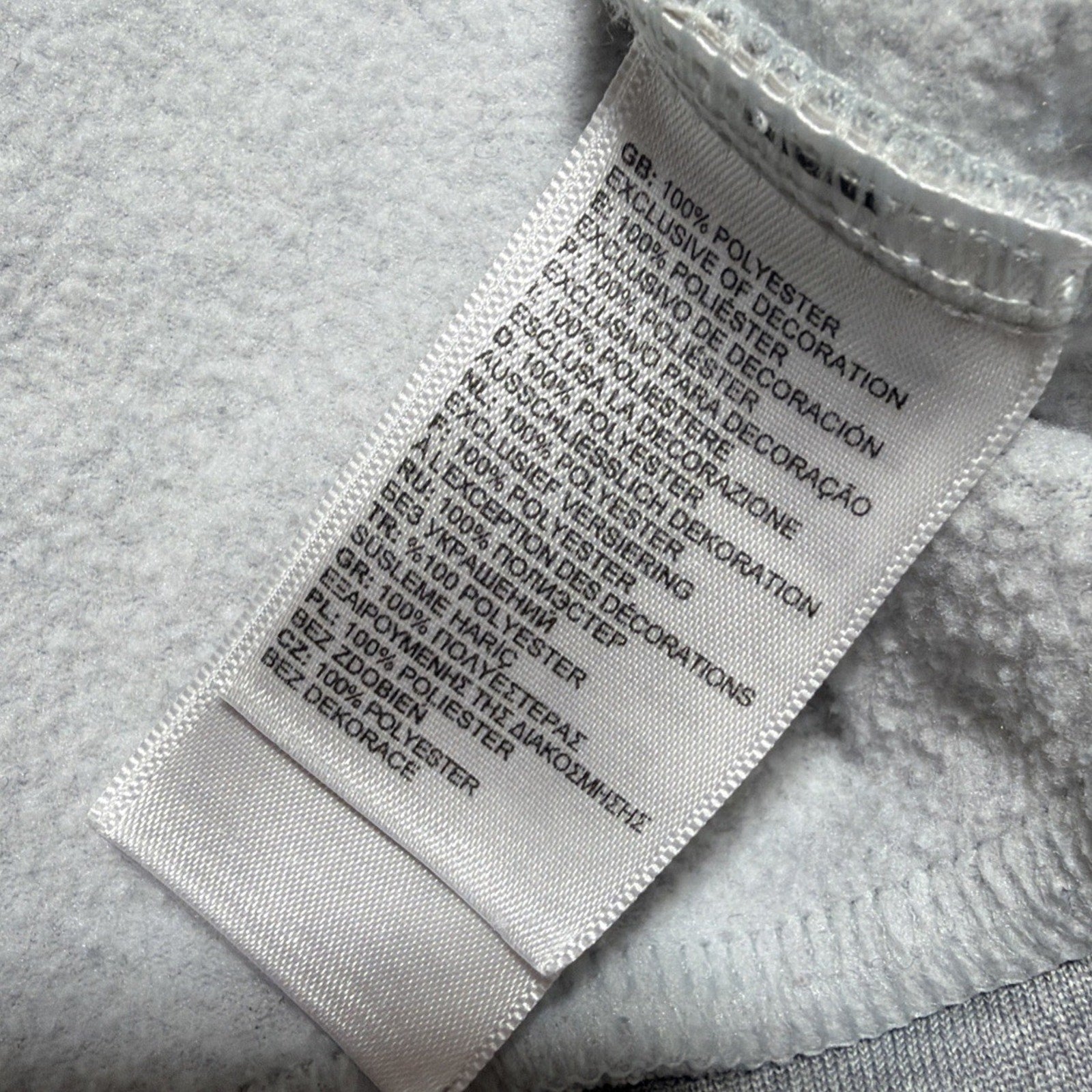 THE NORTH FACE “NEVER STOP EXPLORING” HOODIE Gray Men Size Medium Excellent