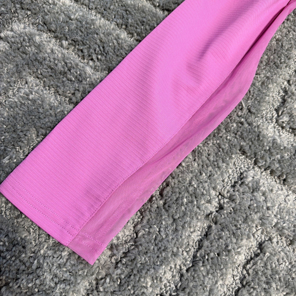 BETTE & COURT Golf Torrey Pines 121st U.S. Open 1/4 Zip Womens Top L Pink Excell