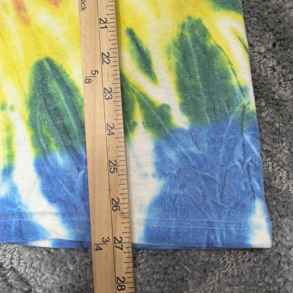 vintage great smokey mountains Tennessee Embroidered t shirt XL tie dye