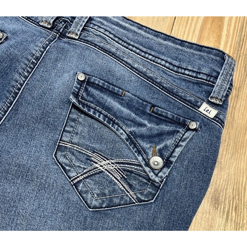 L.e.i. Ashley Trouble Jeans Women's Capri Jeans - Size 32x18