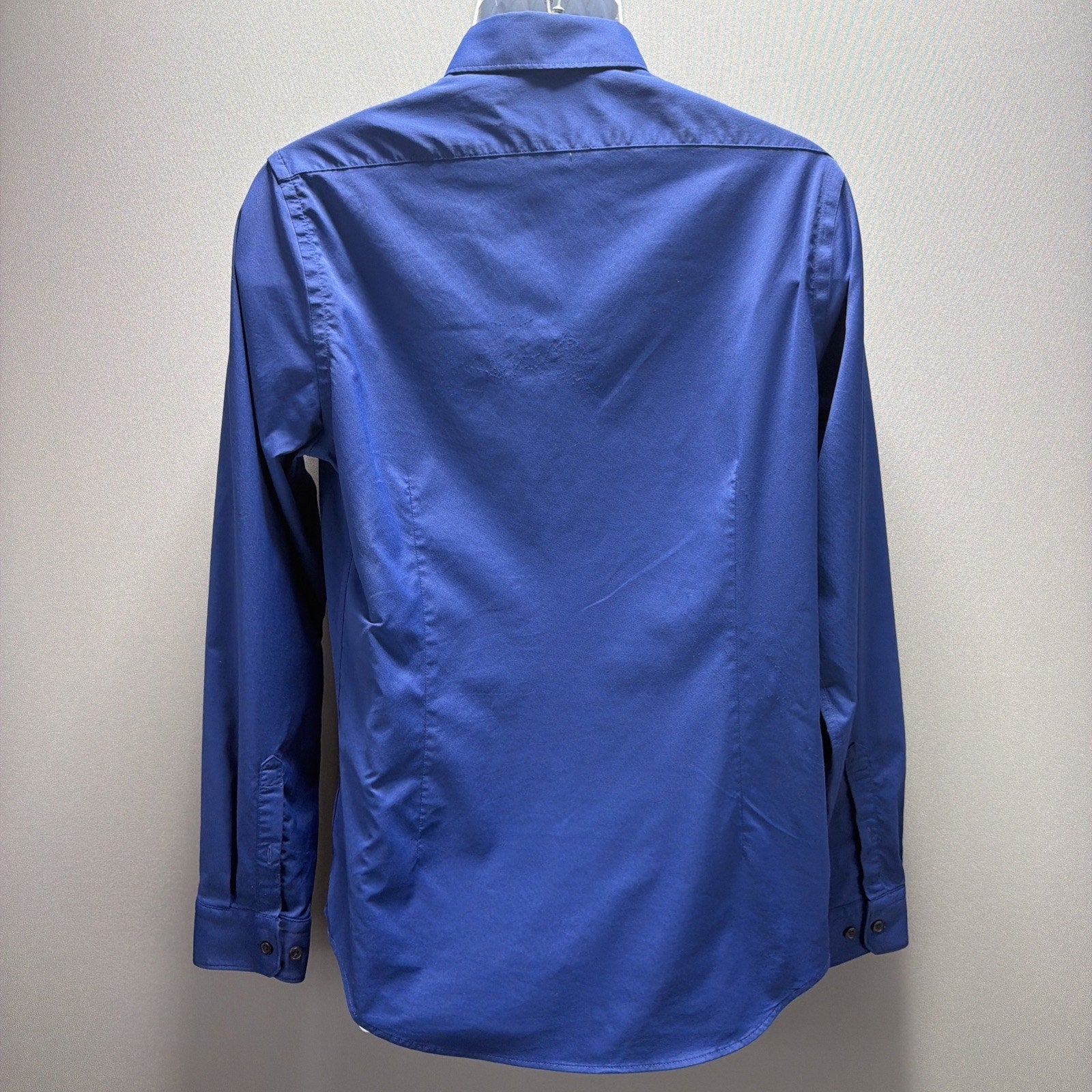 EXPRESS Mens Size Medium Performance Dress Shirt Slim Moisture Wicking Stretch