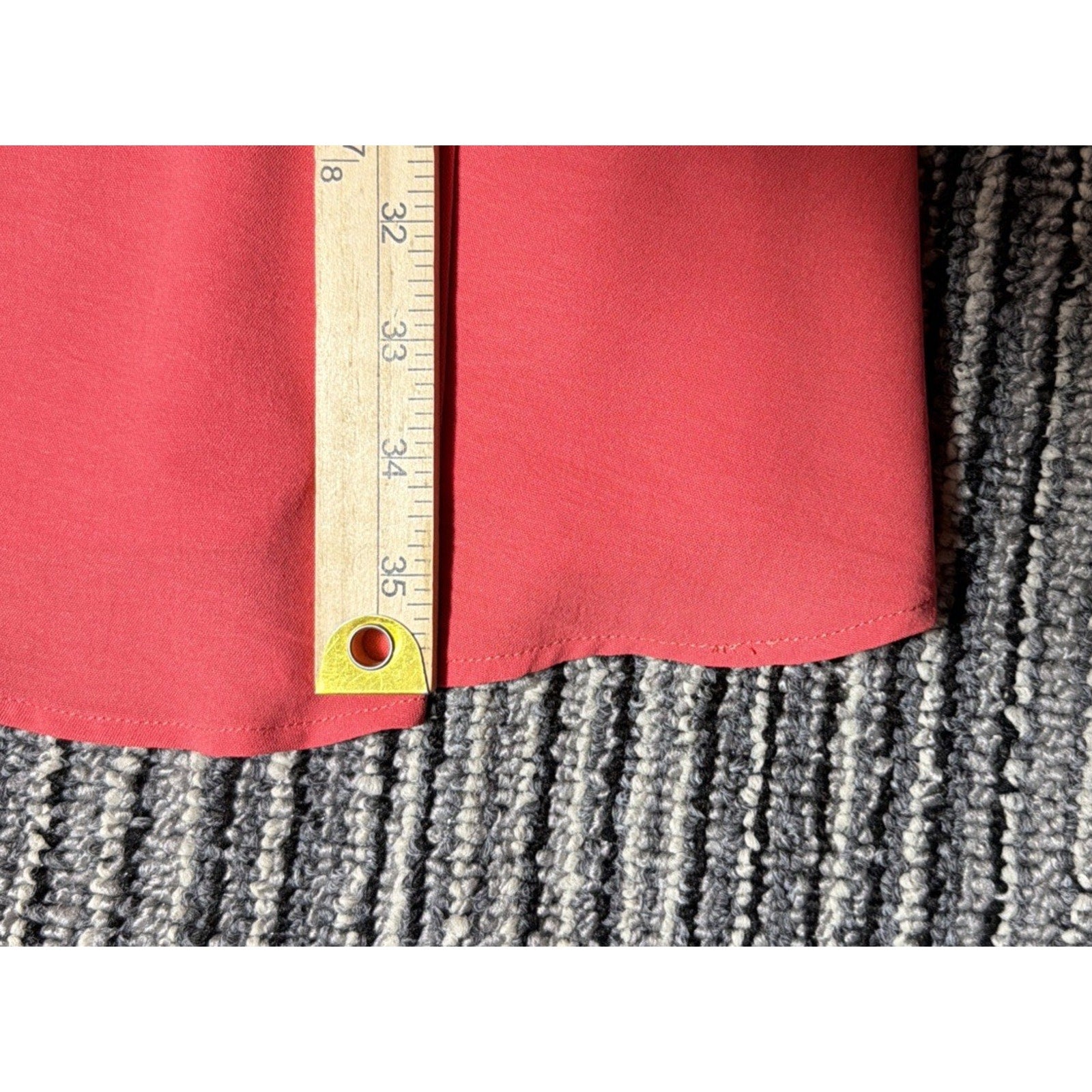 Monteau Los Angeles Women’s Coral Wrap Dress V-Neck, M NWT