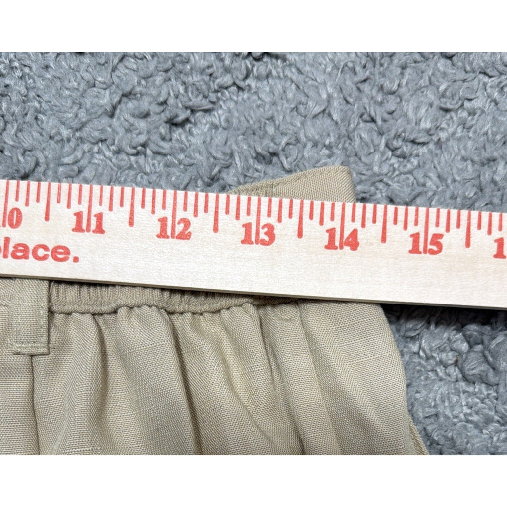 New Sag Harbor Woman's Size 12 Average Tan High Rise Dress Pants NWT