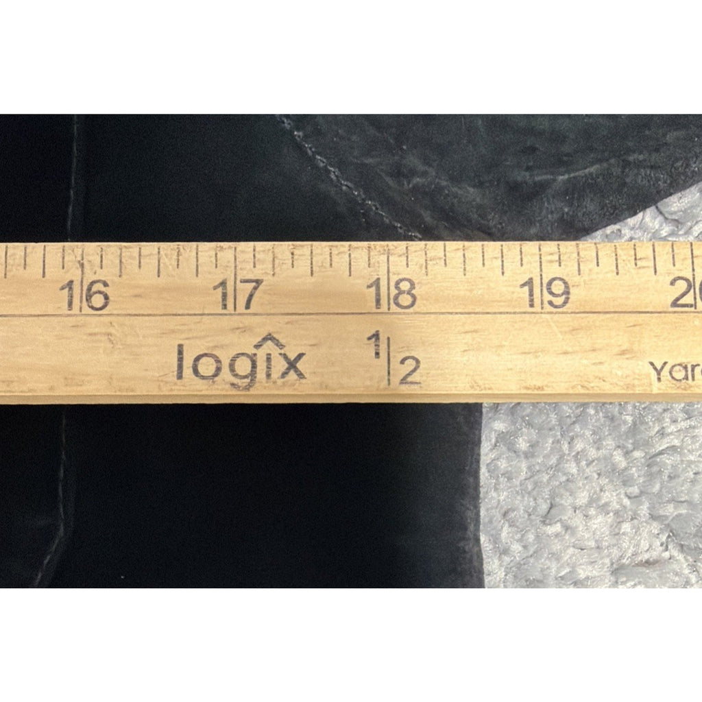 Vtg LISA International Black Genuine Suede leather Jacket Women’s Small