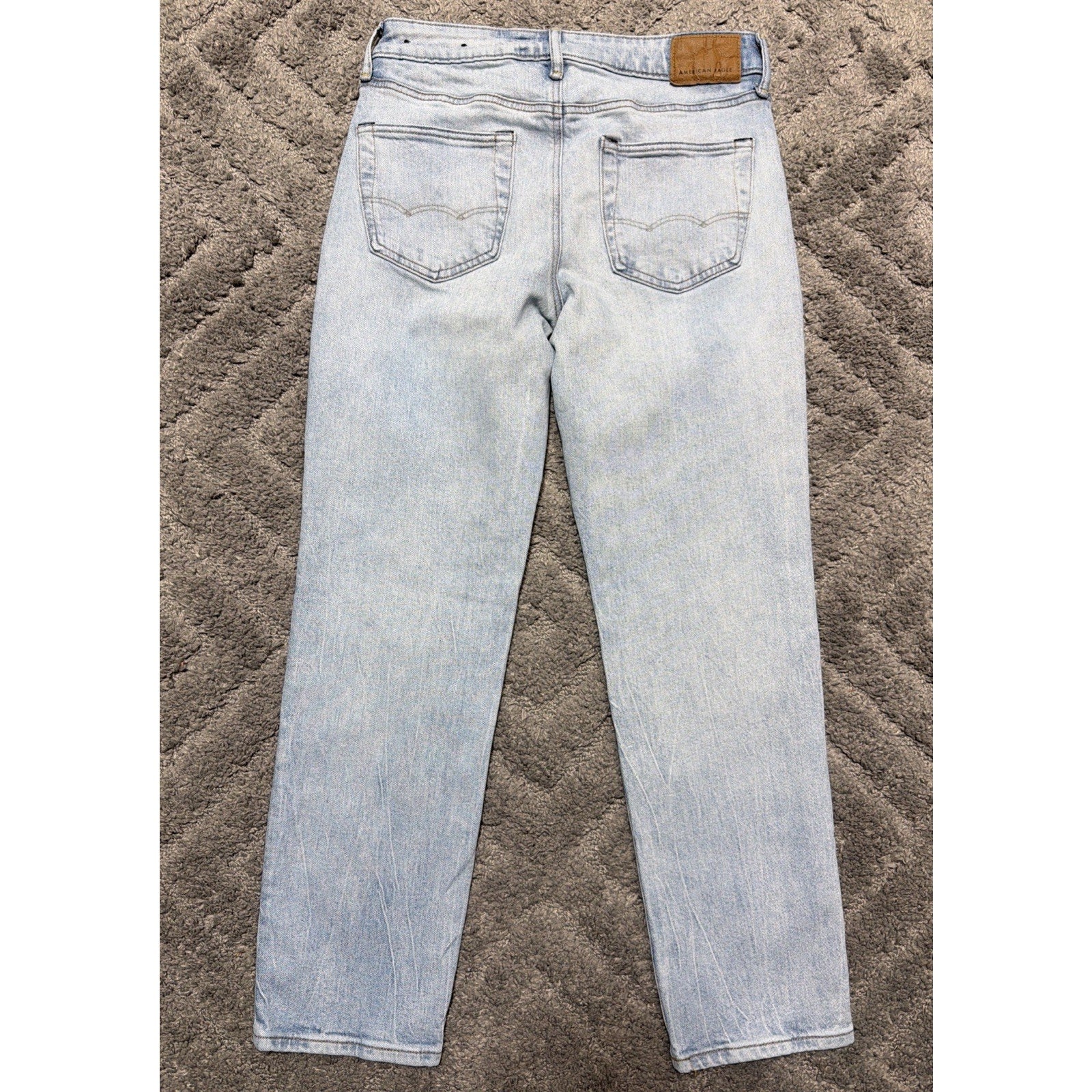 American Eagle Jeans Mens 28x28.5 Blue Easy Flex Athletic Straight Stretch