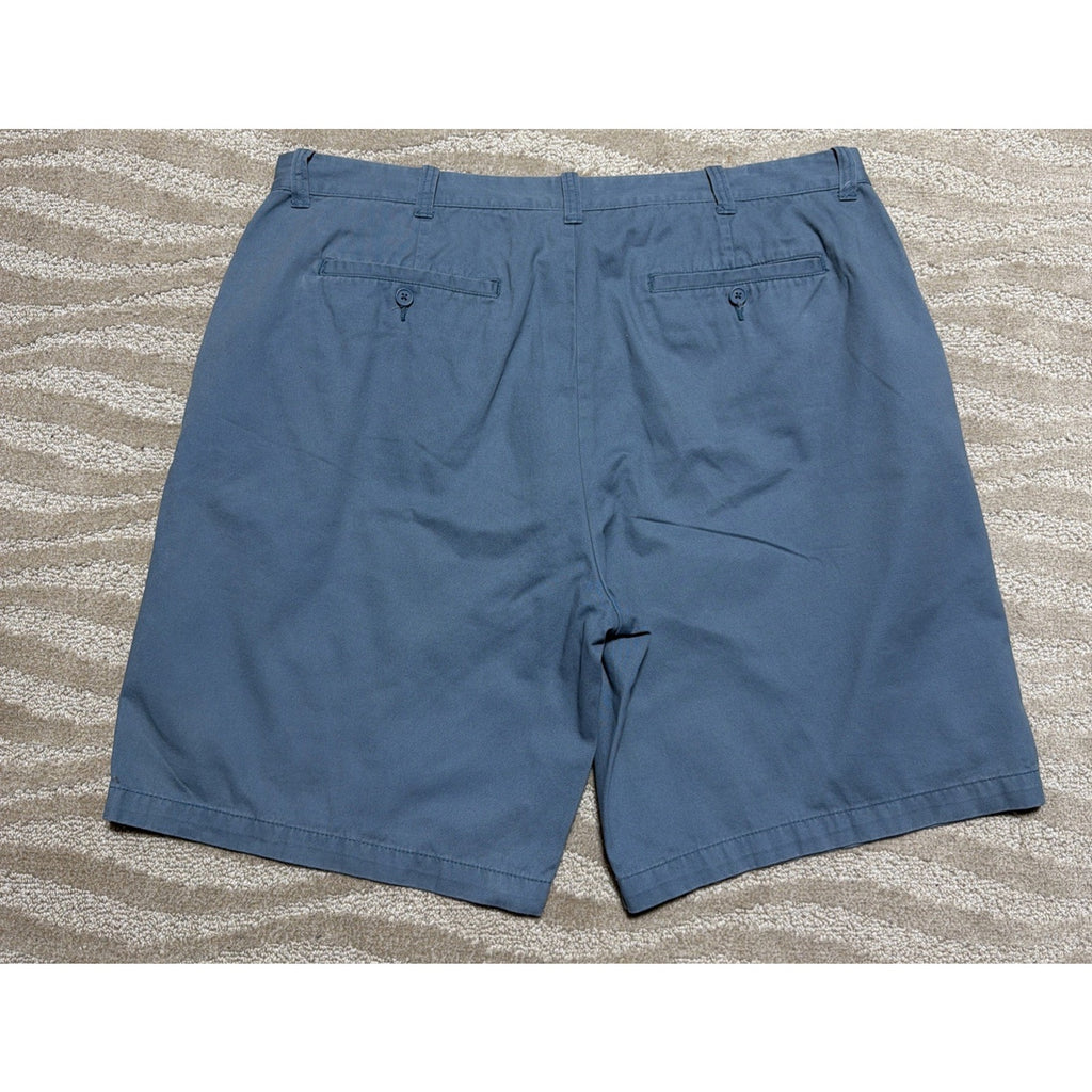 Sun River shorts men's 42 Blue chinos 100% cotton inseam 10”