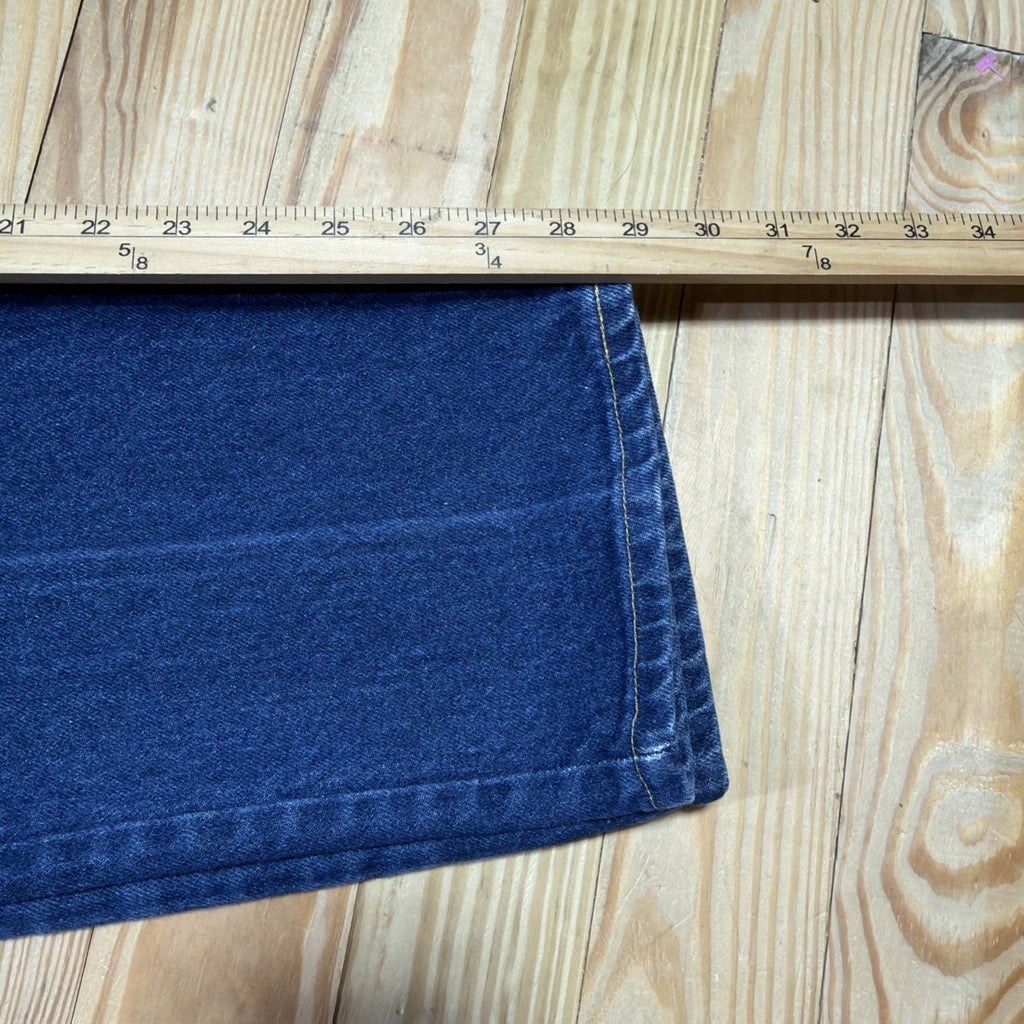 Vintage Lee Jeans Women’s Size Dark Wash Denim Straight High Rise 27x29