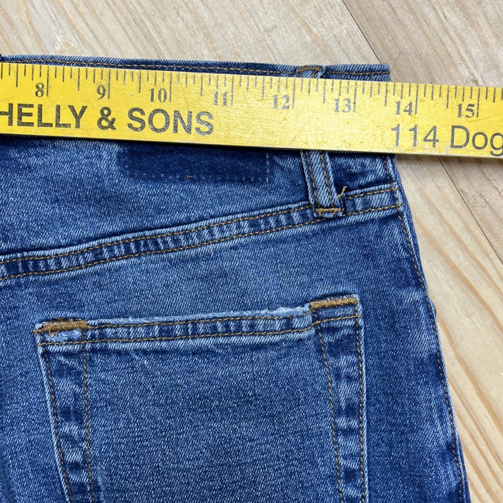 NWT Abercrombie & Fitch The Ankle Straight Ultra High Rise 27/4 Womens Jeans