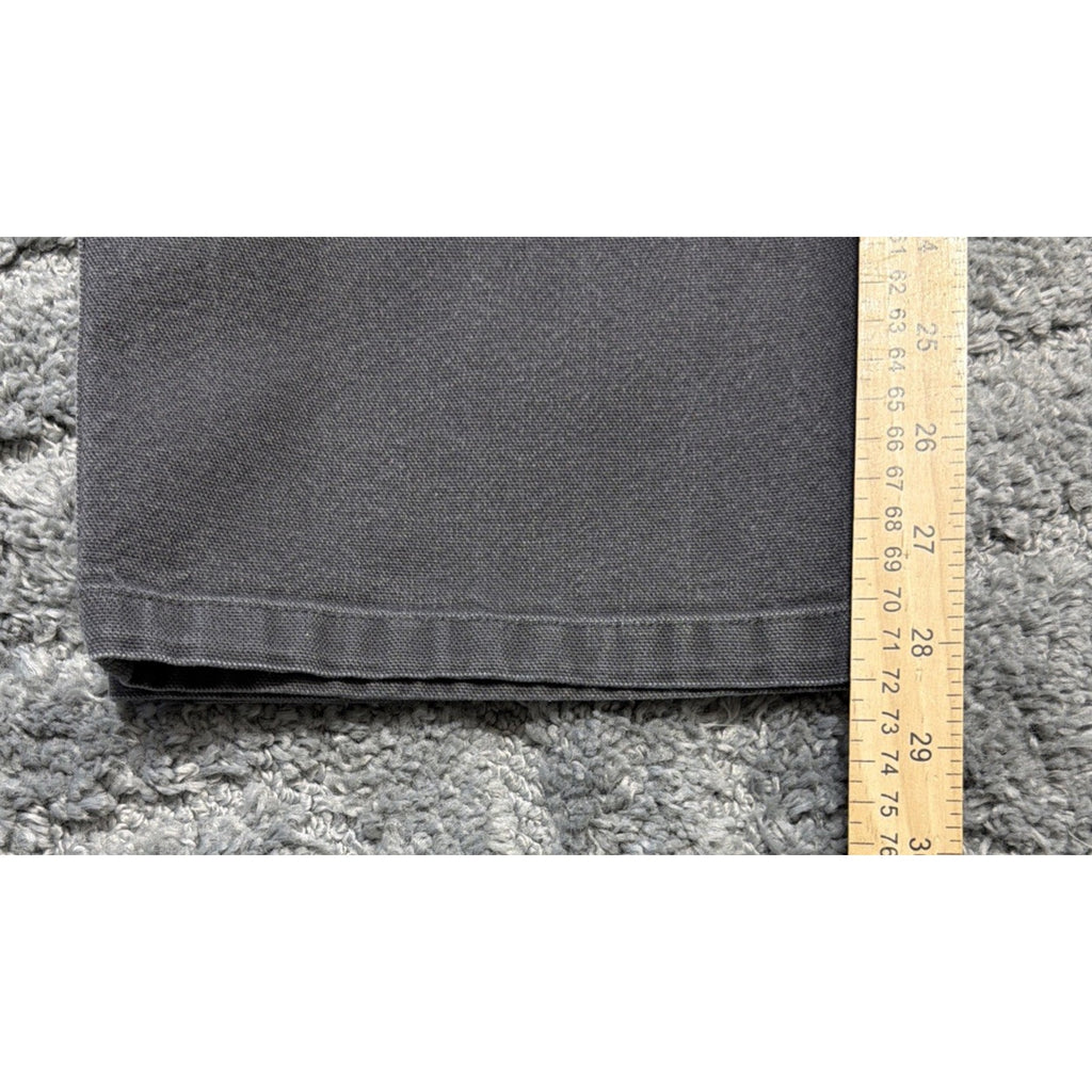 Duck Camp Brush Pants Mens 42R Gray Canvas Heavy Duty Cordura Stretch