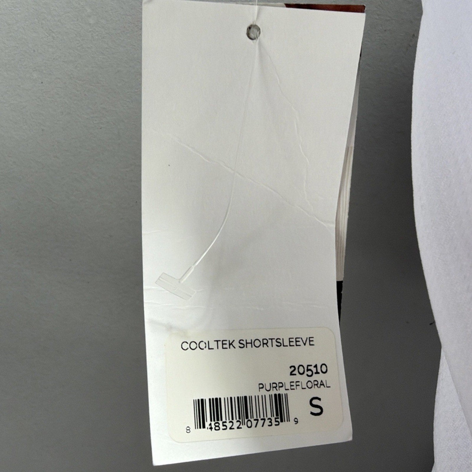 Kerrits Equestrian Cooltek SS Close Contact Riding Shirt-S-Purple Floral NWT
