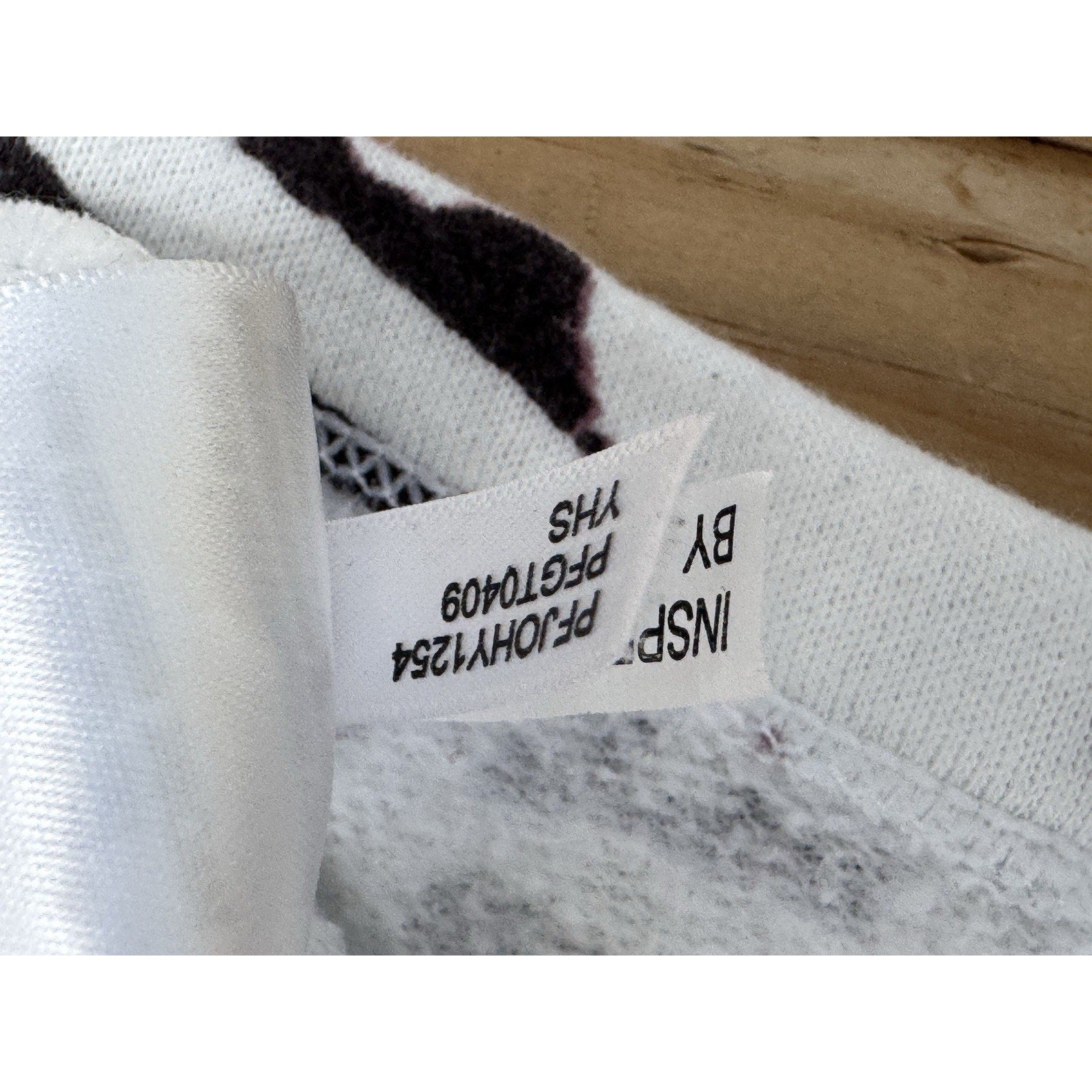 Calvin Klein Performance Printed Sweatshirt White Multi Women’s Size M (no tag)