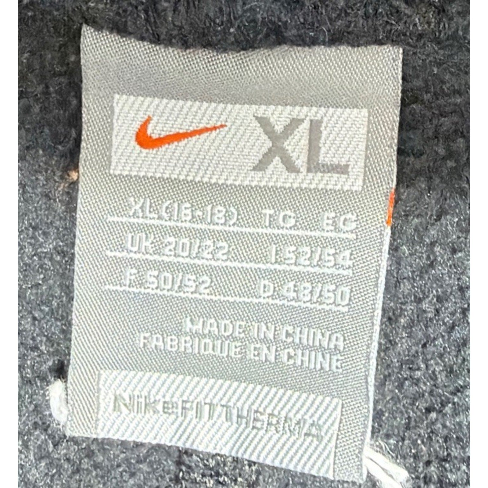 Nike Fit Dry Therma Jogger Black Pants y2k drill size XL