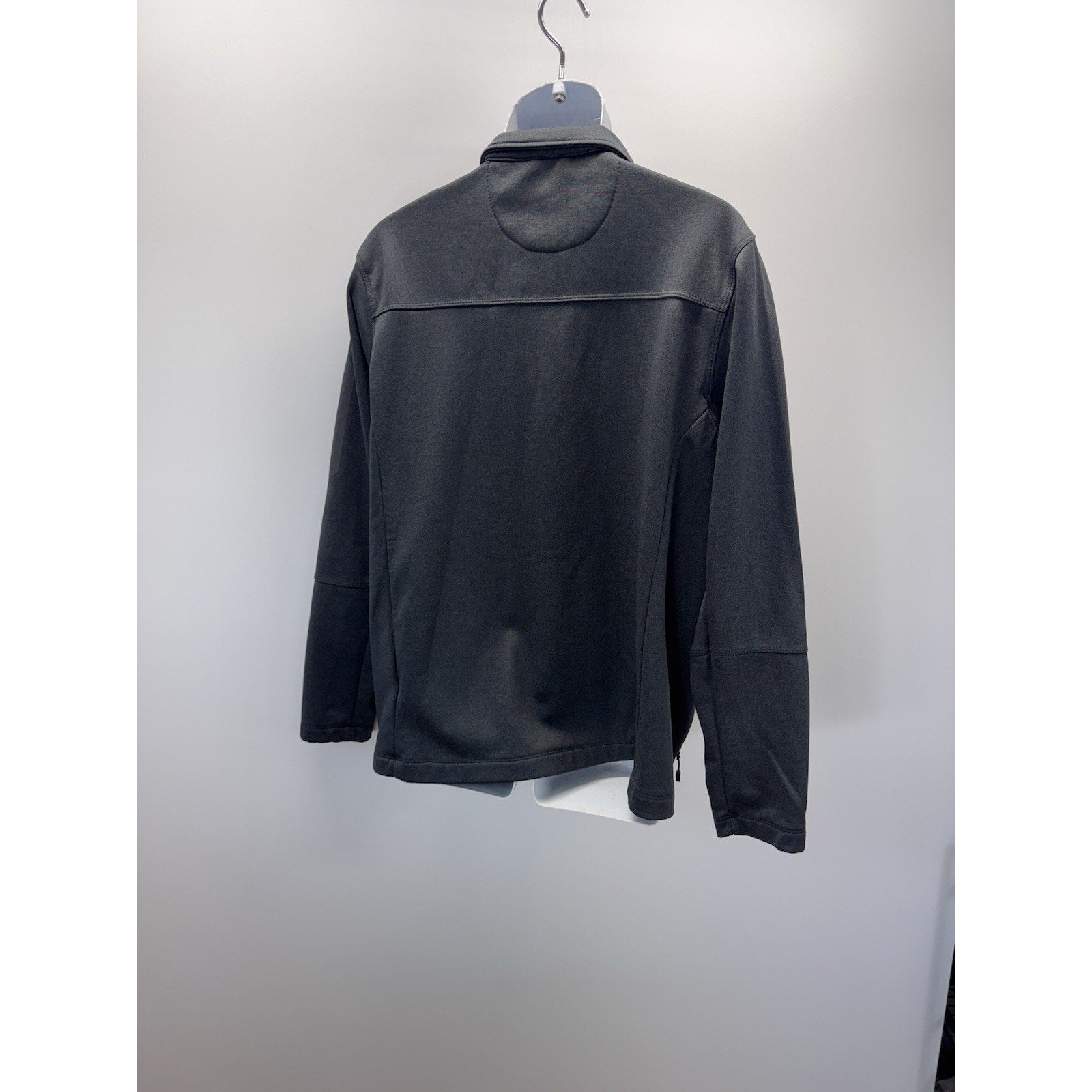 Reebok Mens Lightweight Jacket Black Large Zip Fleece Lined Jabezoo Industrial