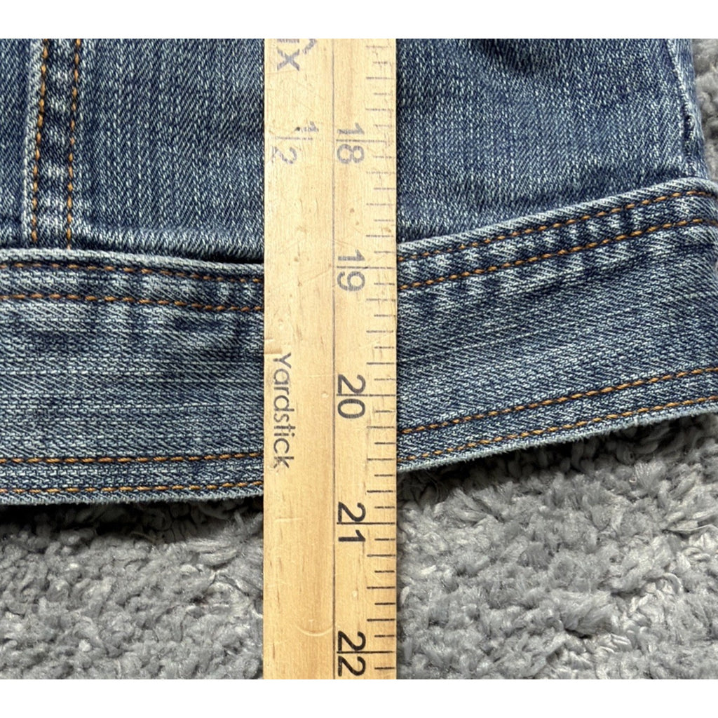 Riders Copper Collection Denim Jacket Women M Trucker Cropped Boyfriend