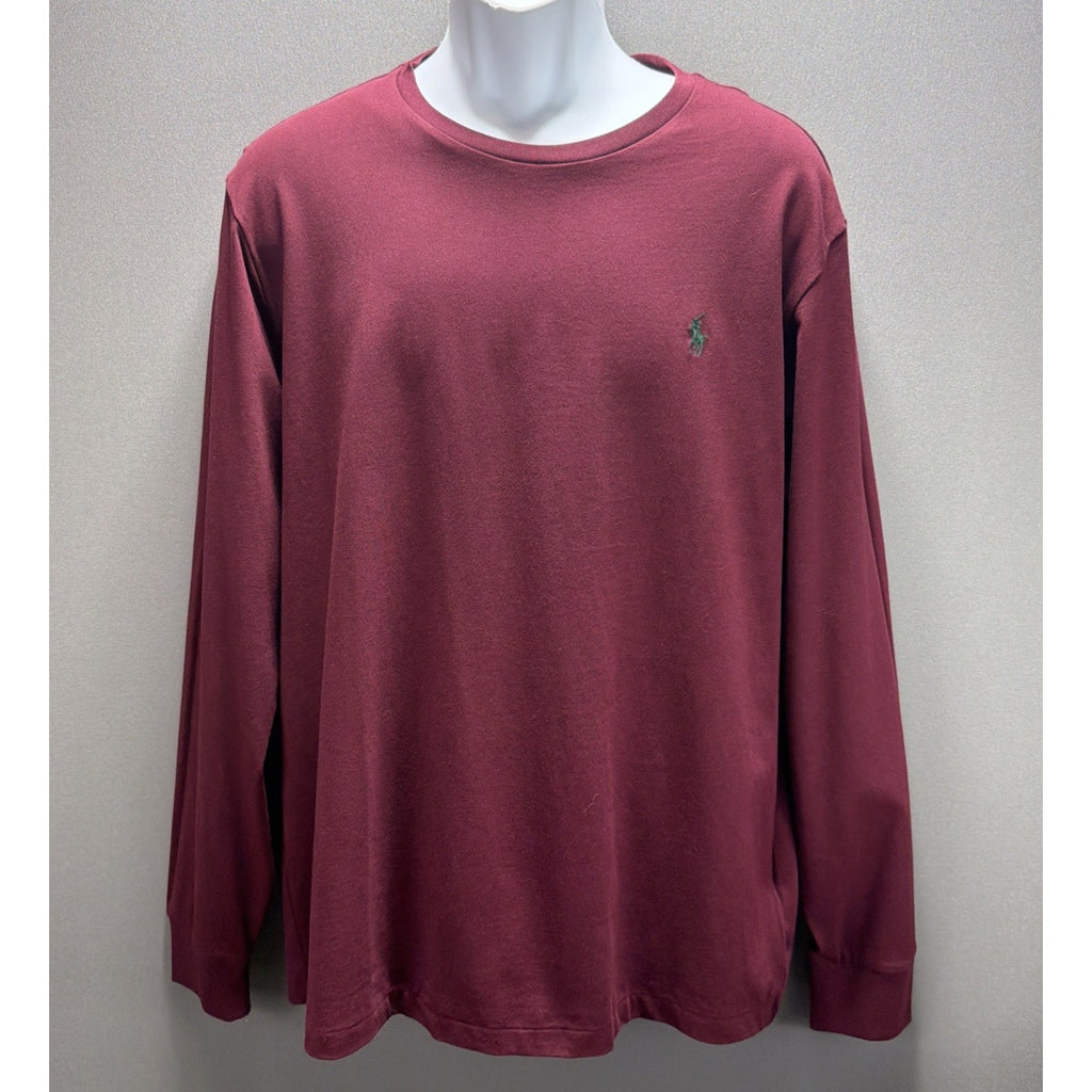 Polo Ralph Lauren Long Sleeve Red Shirt Men’s Large NWOT