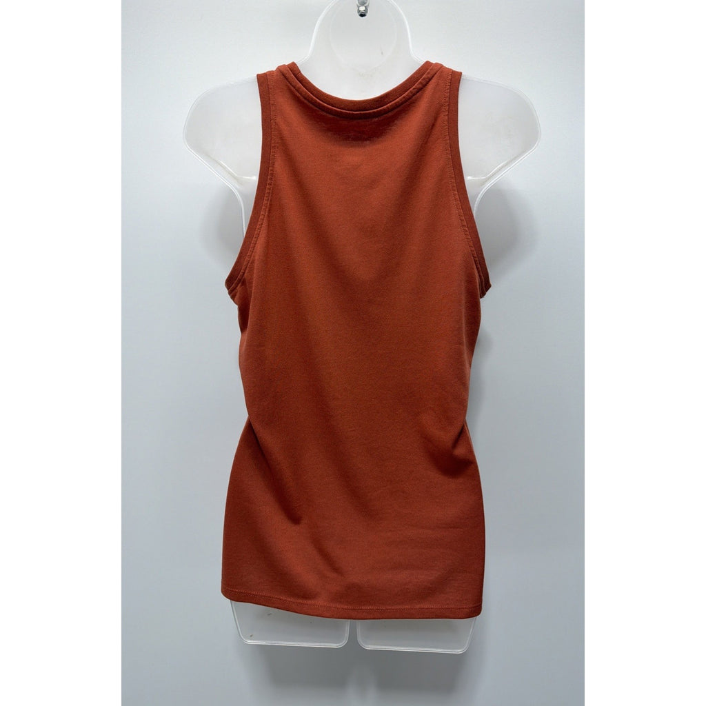 The Nike Tee Dri Fit Womens Small Red Sleeveless Athletic Tank Top
