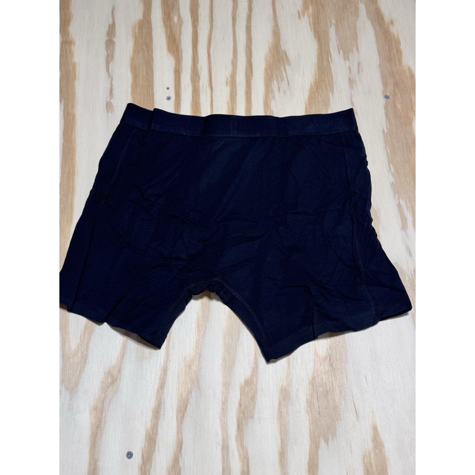 ORIGIN Bamboo Viscose Boxer Briefs Mens Large Black Soft Comfort Underwear New