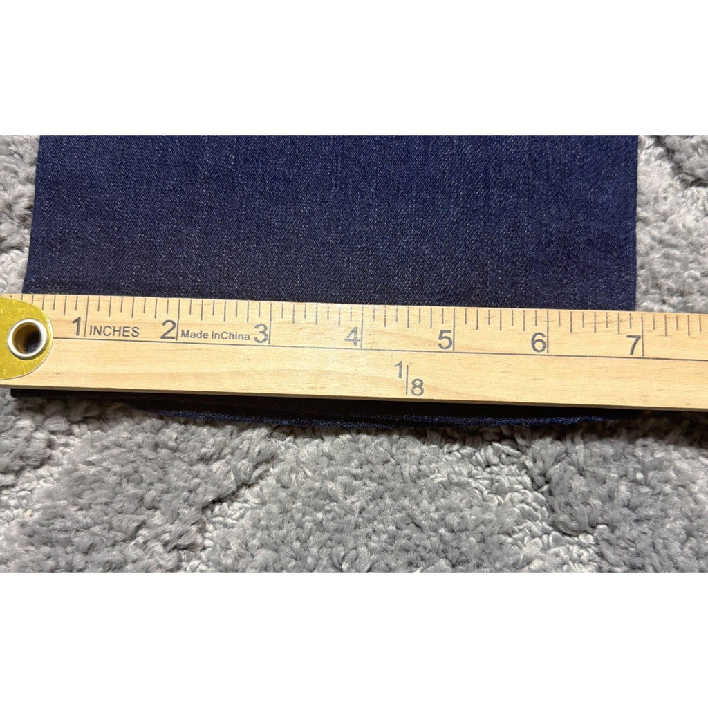 Gap 1969 Womens Real Straight Blue Jeans Size 31 Resin Rinse Mid Rise 960059