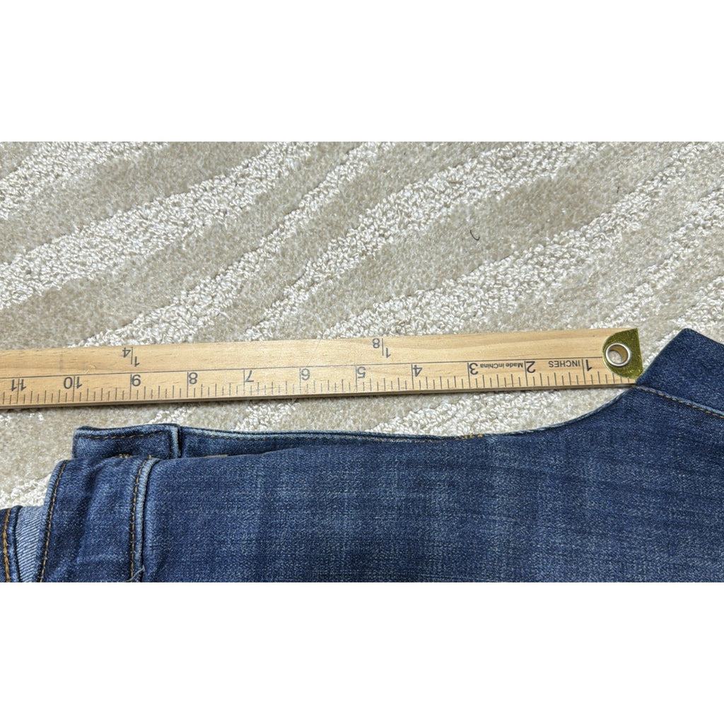 Talbots Jeans Womens 4 P Blue Barely Boot Five-Pocket Bootcut Stretch 29x28