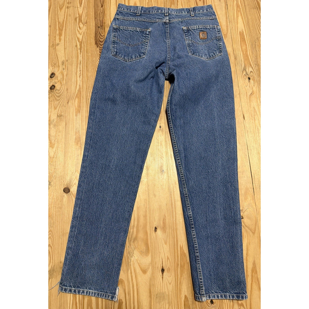Vintage Carhartt B17-DST Men's Relaxed Fit Jeans Medium Wash 36x36