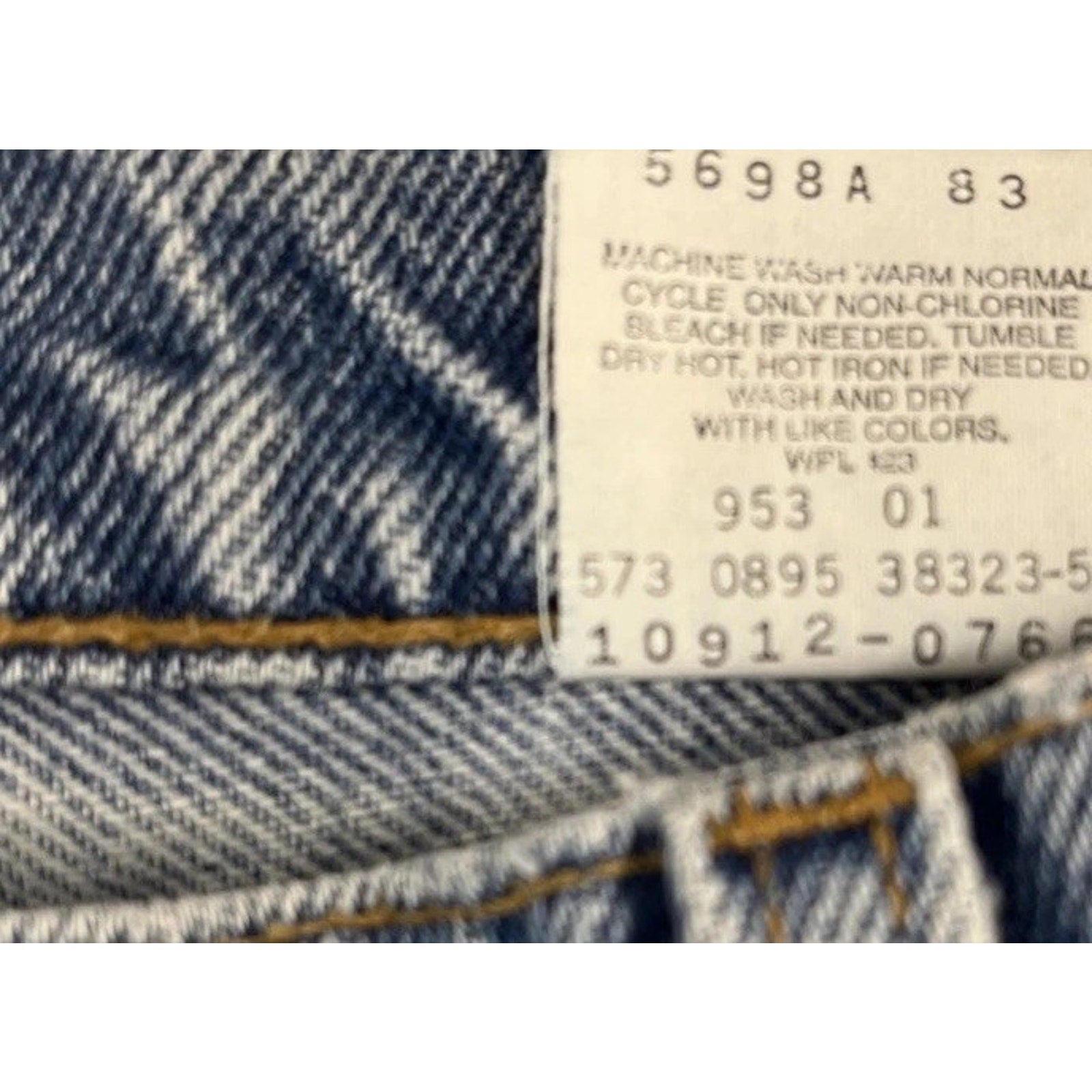 Vtg Levis 912 Jeans Womens 11 T Orange Tab Slim Fit Tapered Leg Denim Pants 1995